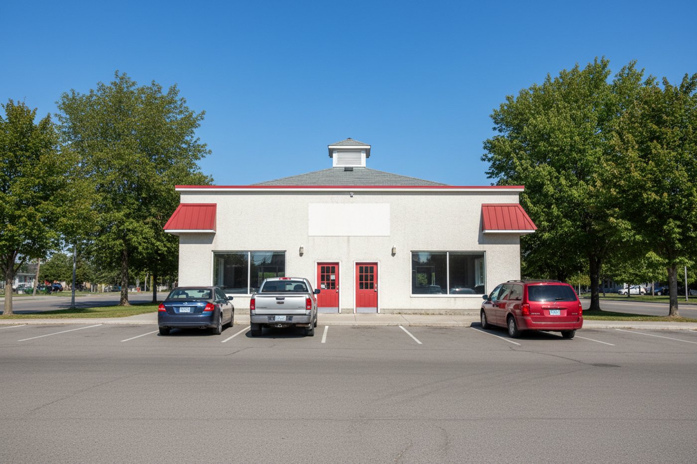 Extérieur du restaurant Stop-Bouffe